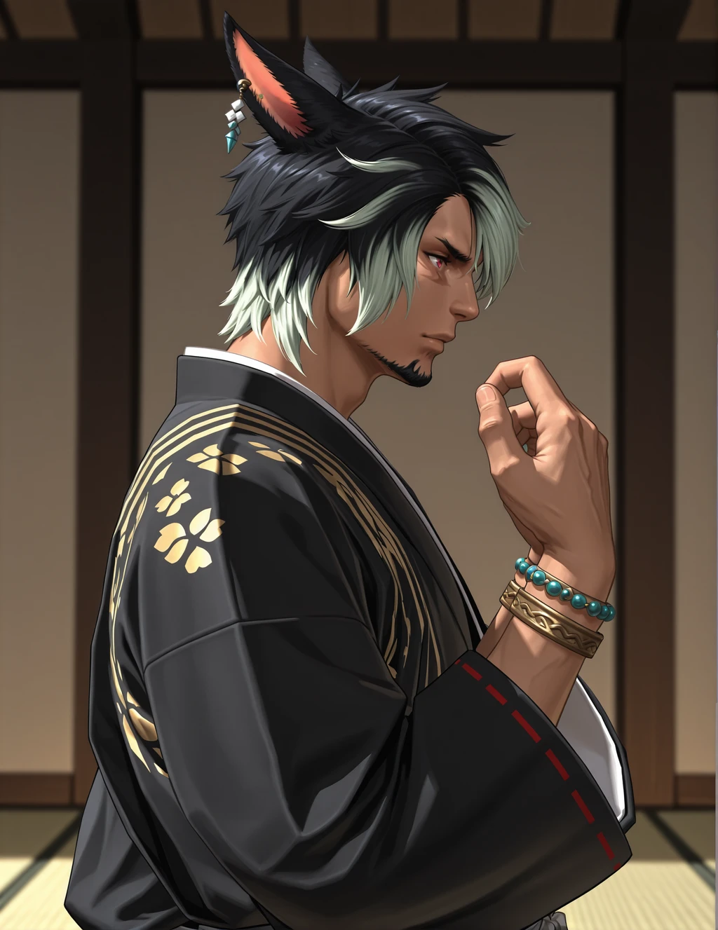 The Many Colors of K'rhis Tia FFXIV OC (Miqo'te) - by ktiseos_nyx